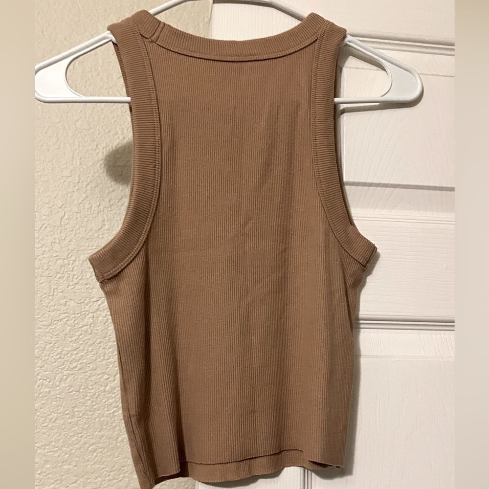 Aerie cropped high neck tank - Picture 2 of 4